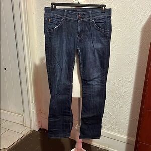 Hudson Jeans Blue Straight Leg Denim